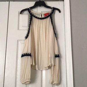 Cold shoulder top